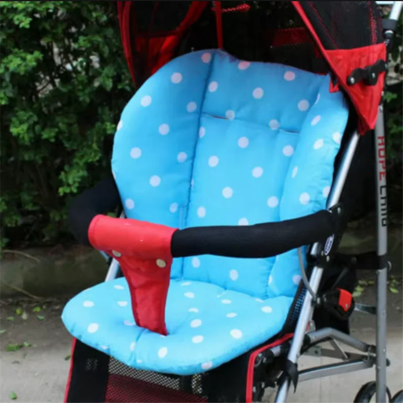 Cojín para cochecito estampado lunares transpirable – Asiento cómodo - imagen 3
