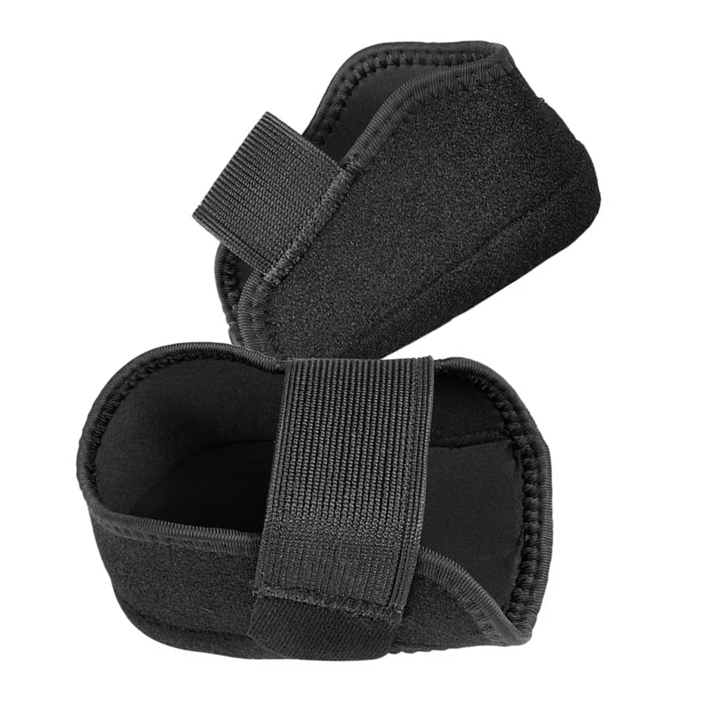 1 Uds. 1 par de cubiertas protectoras elásticas suaves y antideslizantes almohadillas para el talón alivio del dolor ajuste cómodo para todos los zapatos Protector del talón - imagen 3