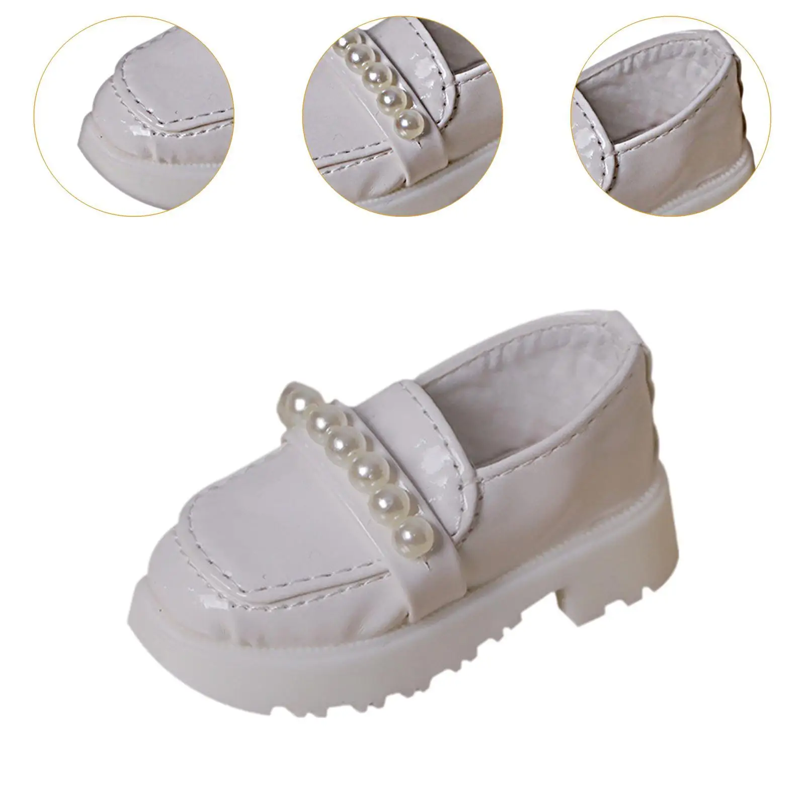 1:4 Scale Figures High Heeled Shoes Dress up Stylish Cosplay Pretend Play Toy Miniature Shoes Costume for Doll Model BJD
