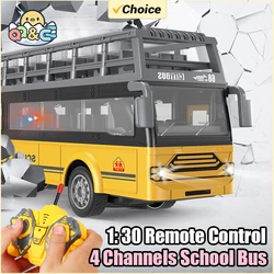 Autobús RC doble Decker con control remoto para niños