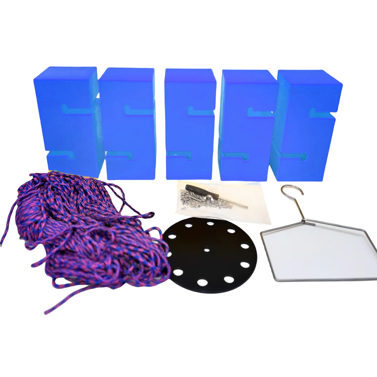 5Pcs Blue