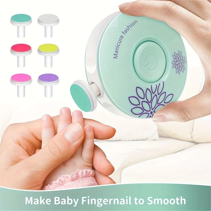 Cortauñas eléctrico para bebés con lima de uñas – Kit cuidado infantil - imagen 3