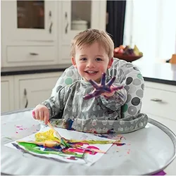 Protector sillita de comer con babero antibabitas – Set alimentación antimancha