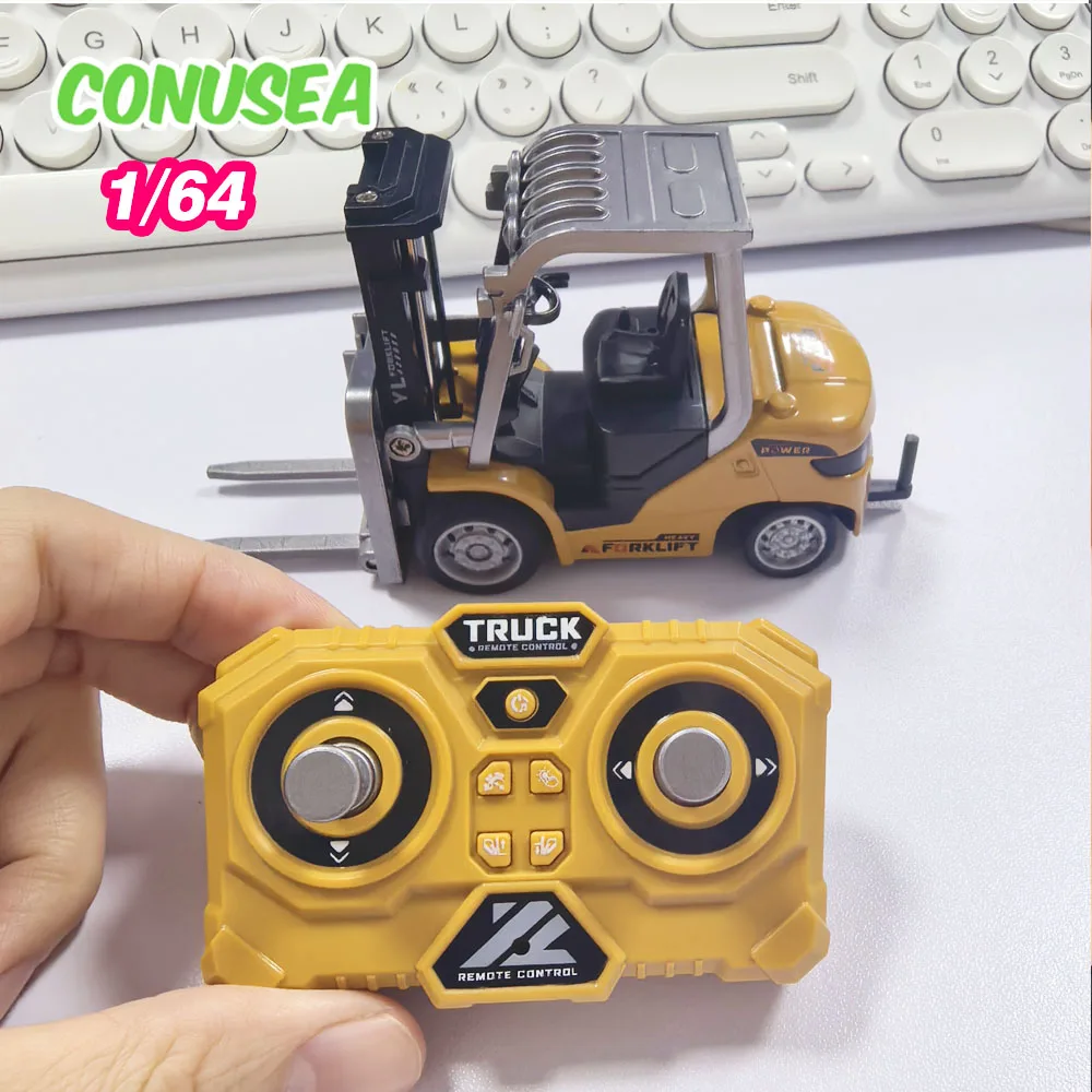 Carretilla elevadora infantil telecomandada – Juguete de ingeniería - imagen 5