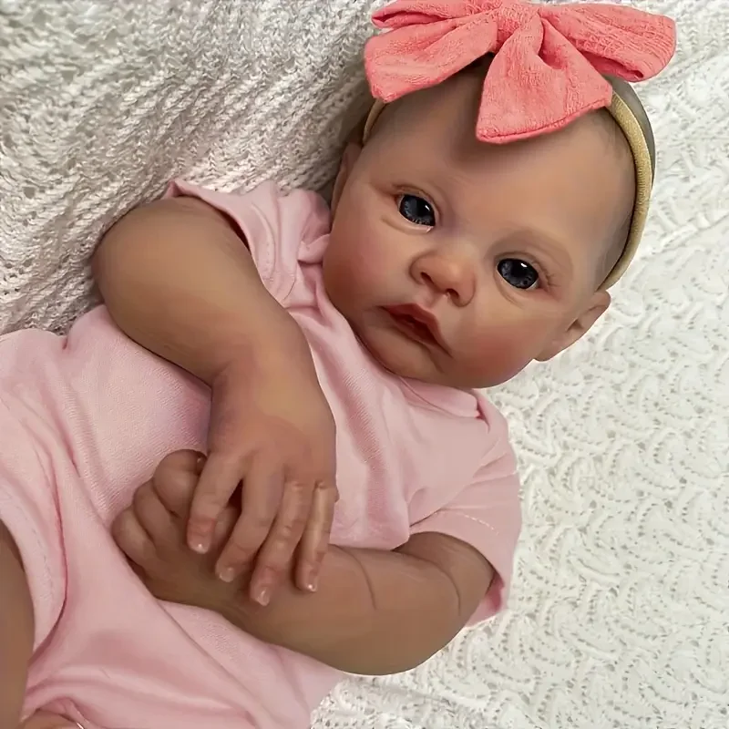 Muñeca Reborn artesanal de vinilo completo para niñas – Coleccionable