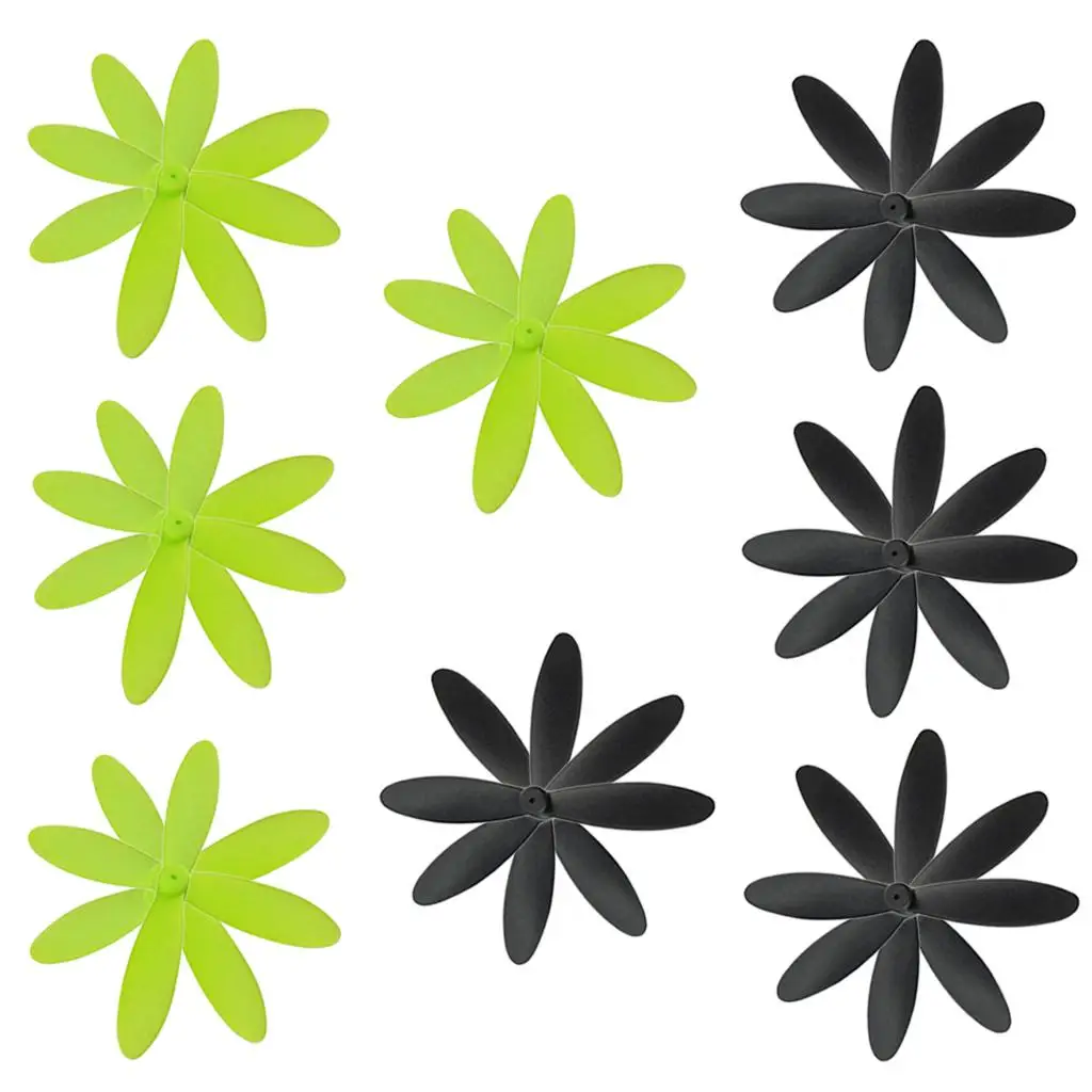 Juego de 4 hélices CW/CCW para JJRC H8 Mini recambio de helicóptero por control remoto - imagen 2