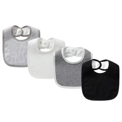 Babero impermeable grueso para bebé con toalla suave anti-saliva