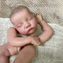 Muñeca reborn realista con venas pintadas – Cuerpo de tela