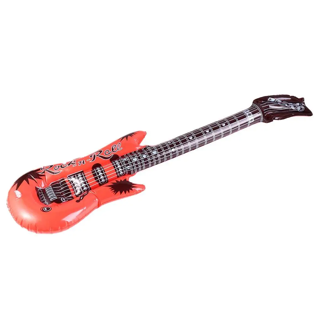 Globo de guitarra inflable musical de PVC para niños – color creativo - imagen 4