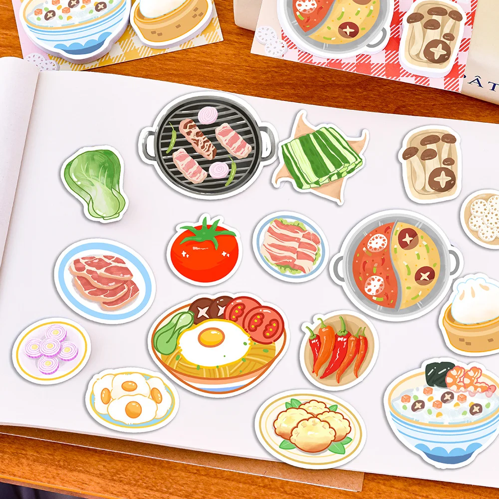 Notas adhesivas infantiles con diseños de sushi y postres – Aesthetic - imagen 3