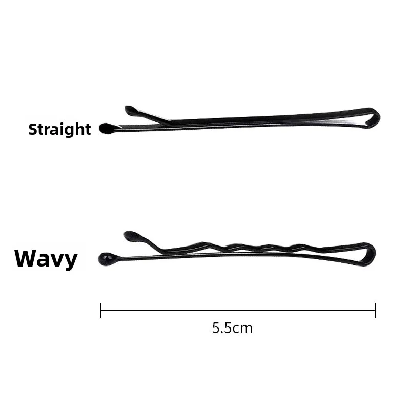 Pinzas de pelo negras para flequillo – Diseño elegante - imagen 3