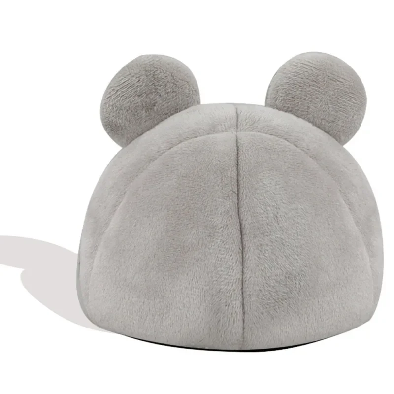 Jaula para hámster, cama suave y cálida para mascotas, hamaca para ratas, cerdo, ardilla, casa de invierno, nido de terciopelo para dormir, cama cálida para mascotas pequeñas - imagen 4