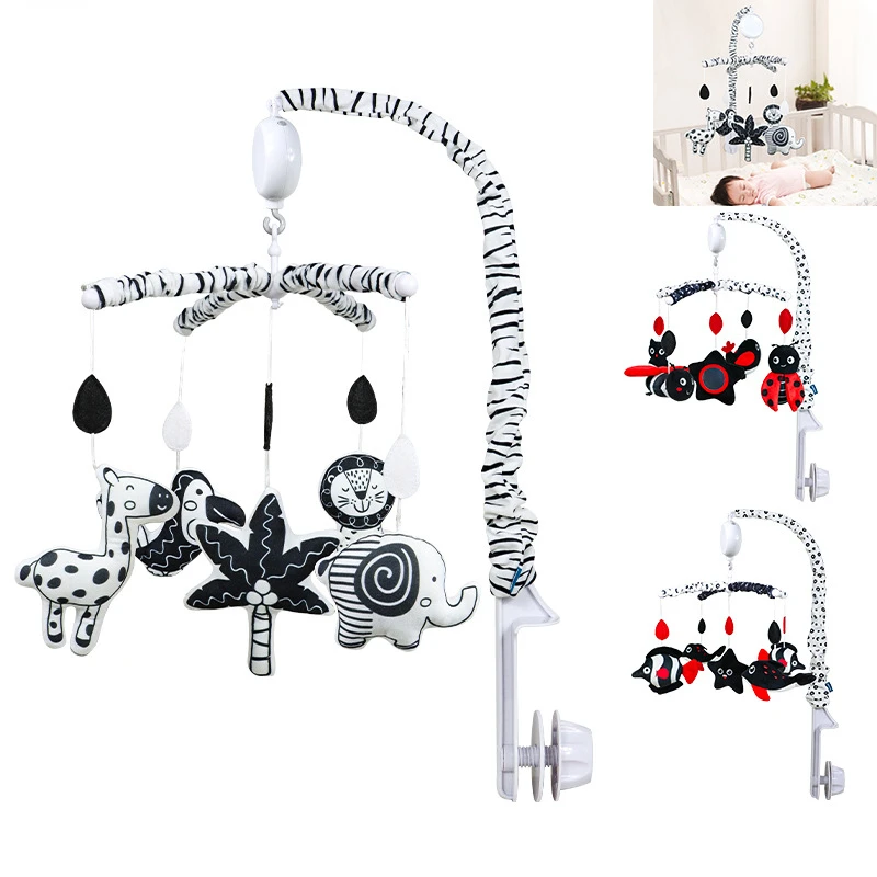 Campana para cama de elefante para bebé de 0 a 1 año, sonido, Luna, música, campana para mesita de noche, muñeca de juguete, juguete cómodo para bebé, regalo para recién nacidos - imagen 3