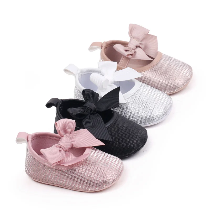 Zapatitos de princesa para bebé – Suela antideslizante primeros pasos - imagen 3
