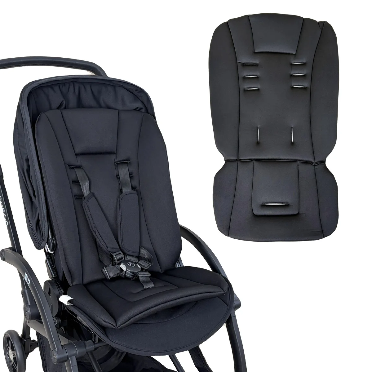 Cojín suave para cochecito – Comodidad para bebé