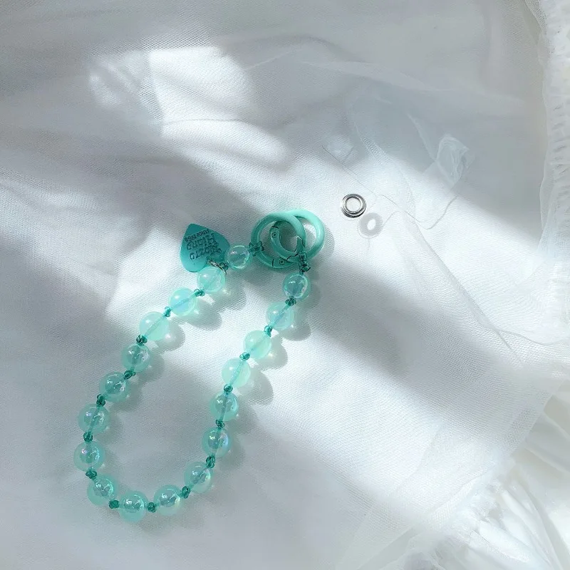 Sujetachupete cordón transparente con correa muñeca y corazón - imagen 4
