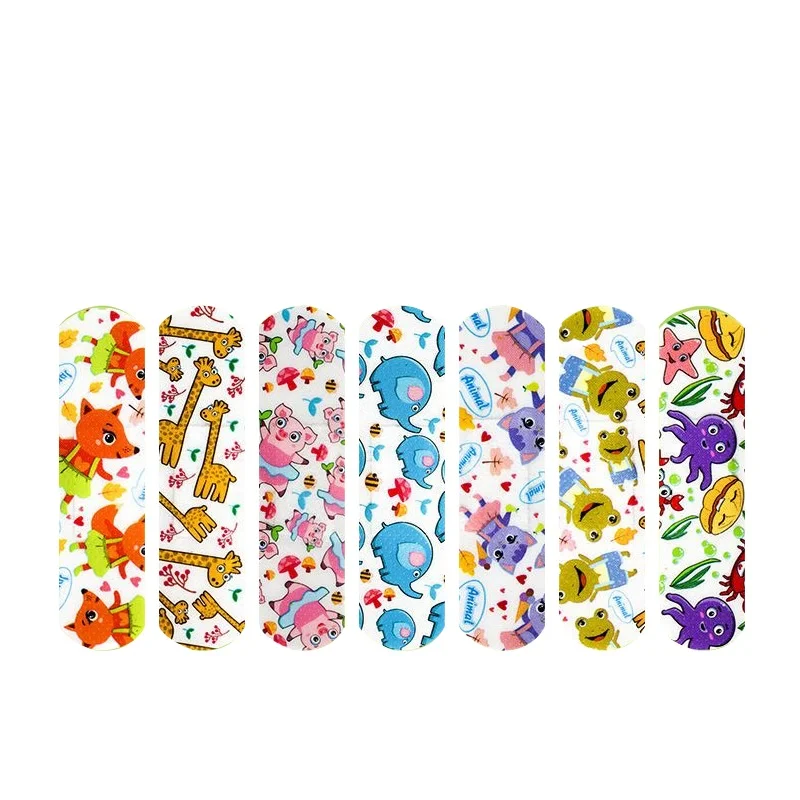 Tiritas infantiles adhesivas impermeables con dibujos para heridas - imagen 4