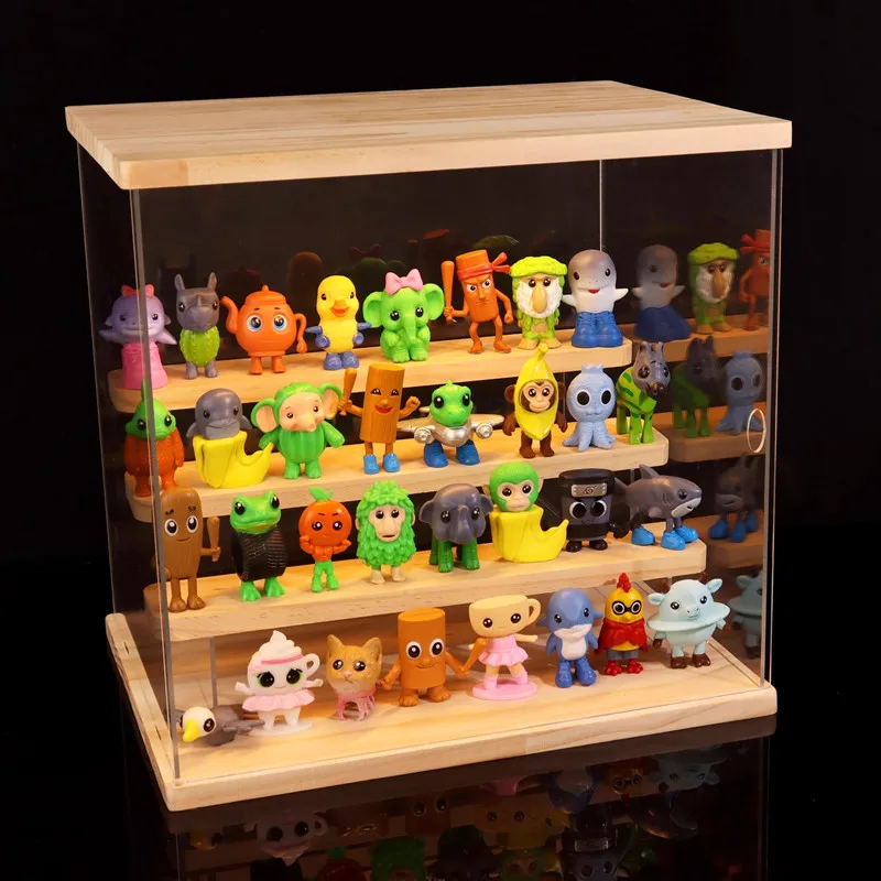 Figura de cerrojo italiano, juguete para decoración del hogar, Tralalero Tralala, adorno de escritorio, divertido modelo de animales Tung Tung Tung Sahur AI, 8 Uds. - imagen 4