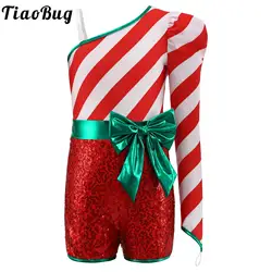 Disfraz bastón caramelo Navidad para niña – Mono con lentejuelas