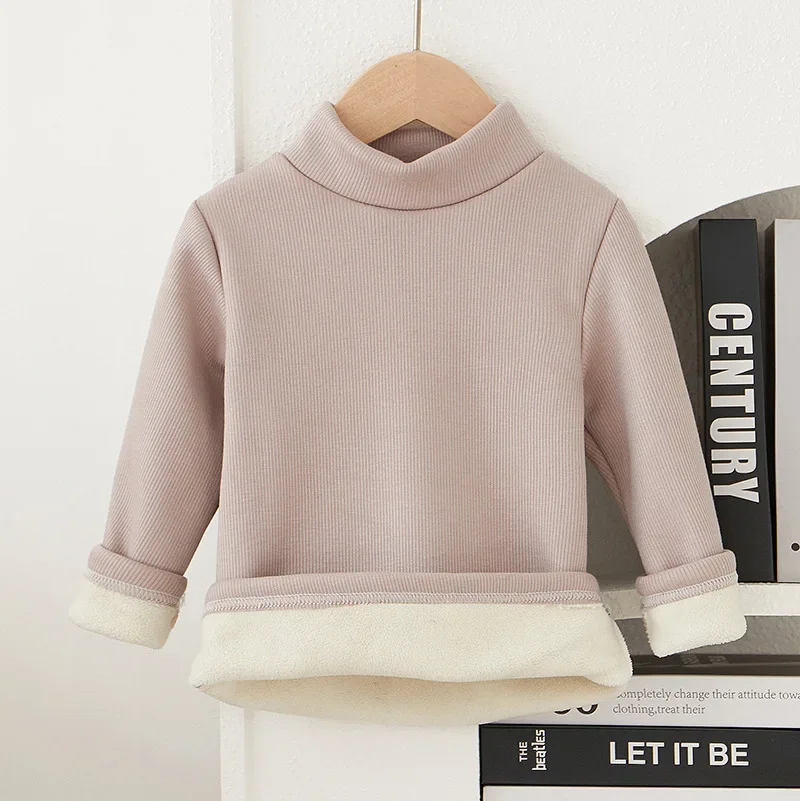 Camiseta de manga larga con cuello alto para niño - imagen 2