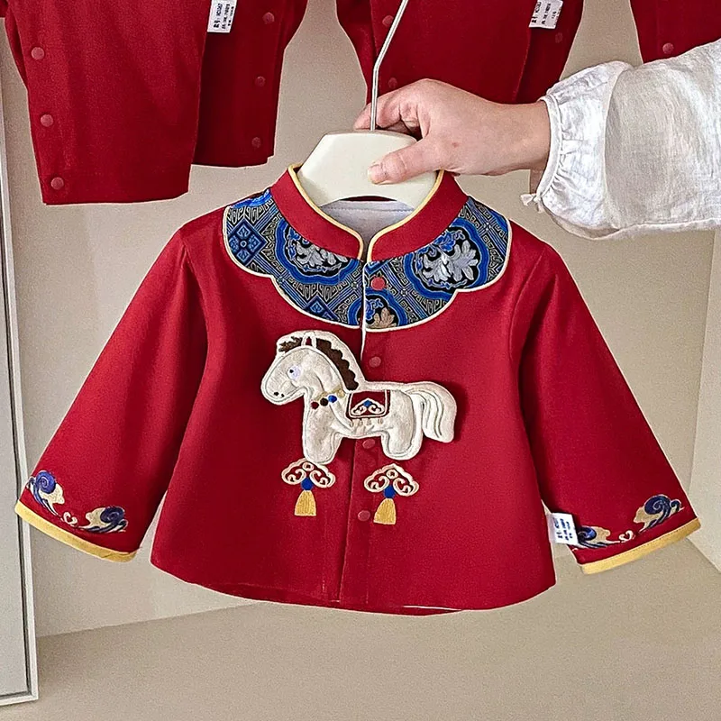 Conjunto de primavera para niña con camiseta manga larga y pantalón - imagen 3