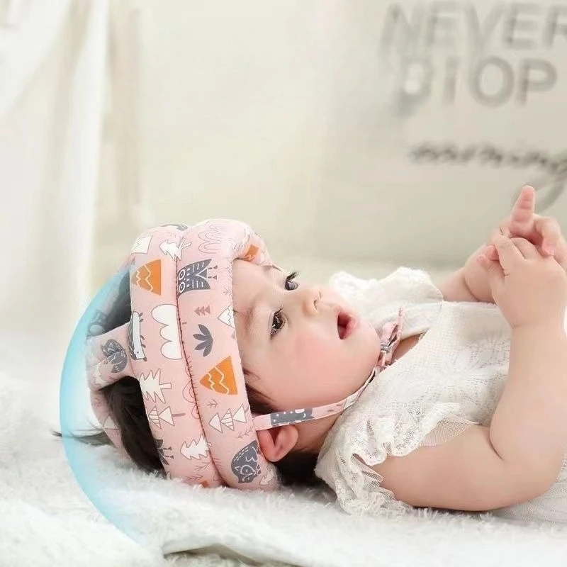 Gorro de protección para la cabeza para bebés y niños pequeños, gorro de protección anticaída, gorro de seguridad para aprender a caminar - imagen 2