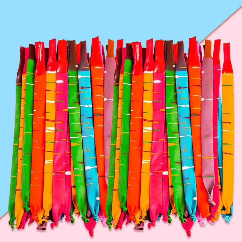 Globos cohete voladores de látex - colores surtidos para fiestas - imagen 5