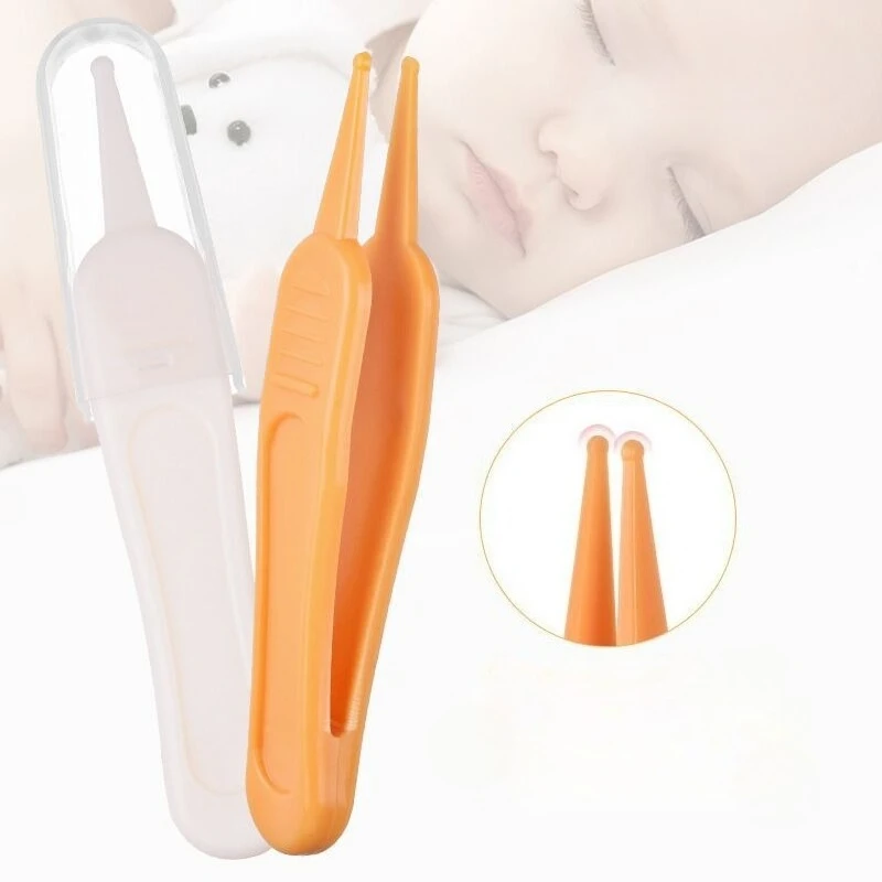 Pinzas de seguridad para limpieza nasal y ombligo