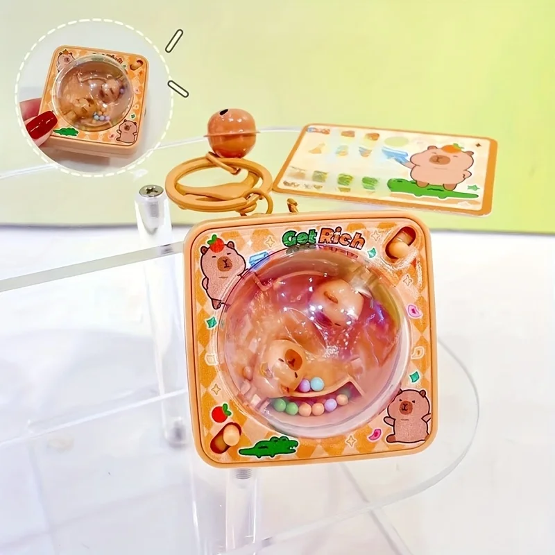 Llavero capibara kawaii para niños - imagen 5