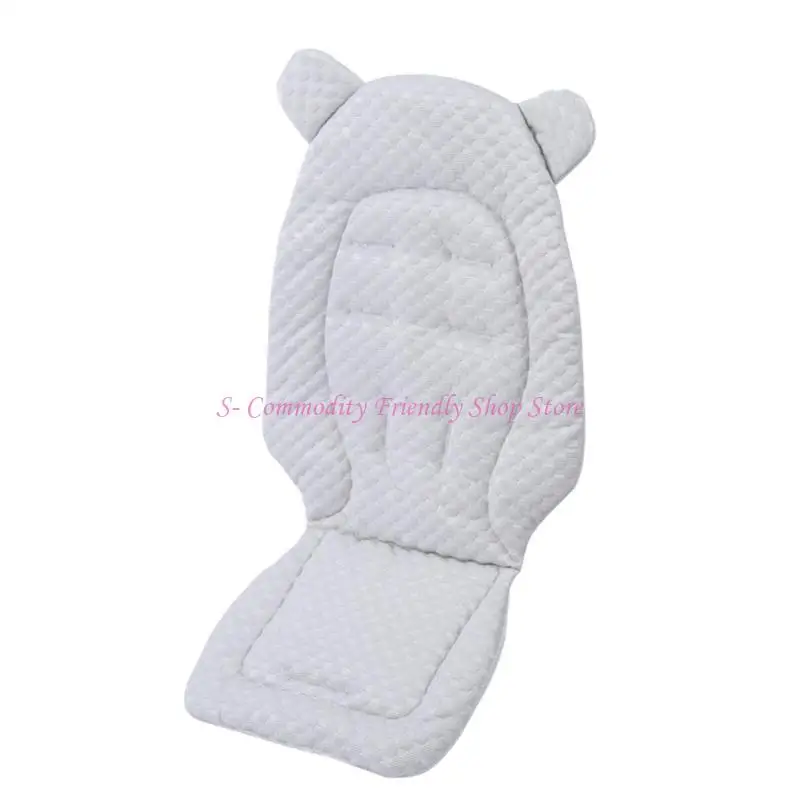 85AE cojín para cochecito bebé, cochecito, forro para asiento coche bebé, almohadilla soporte corporal para bebé, - imagen 5