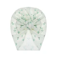 mint green florets