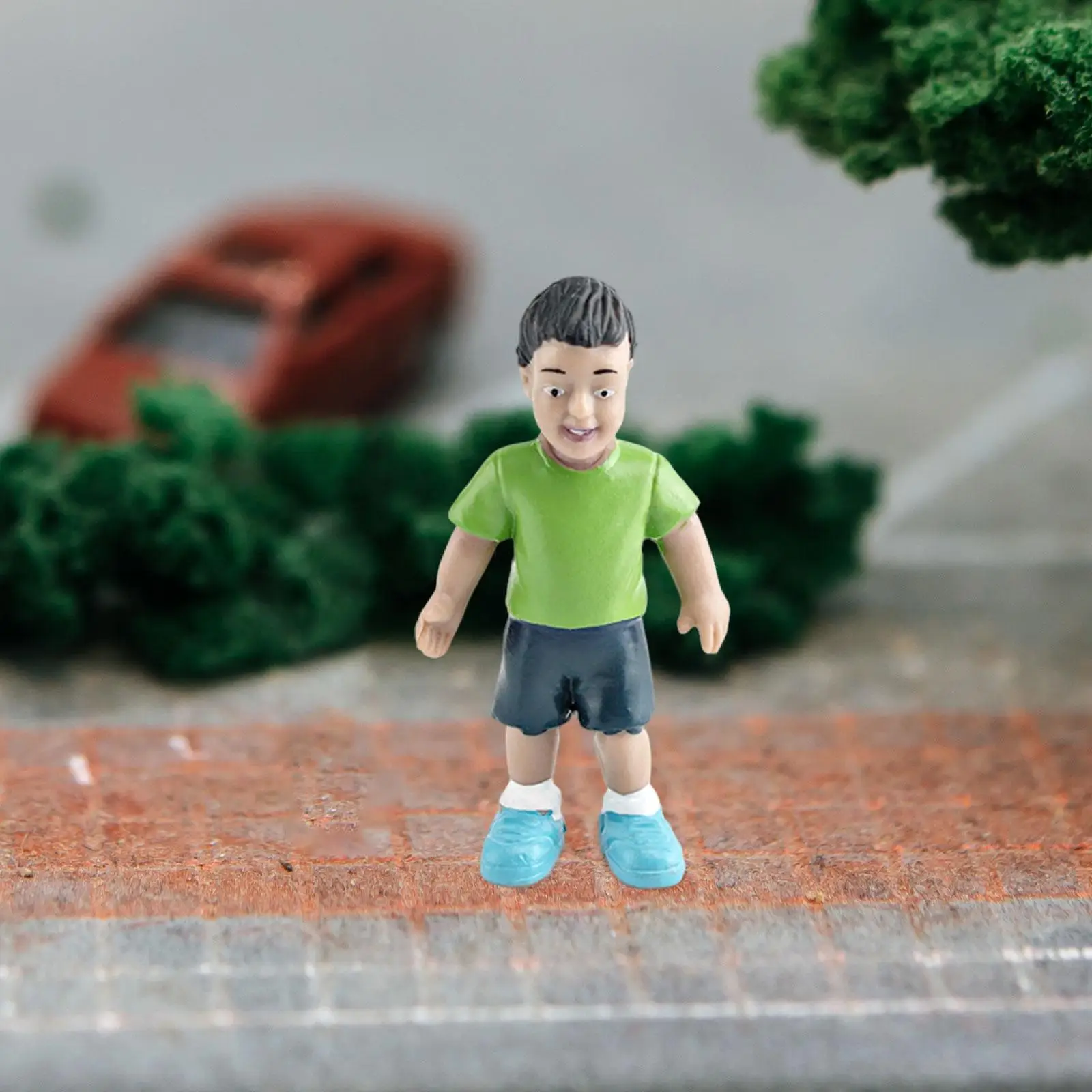 Miniature Figurine People Micro Landscape Sand Table Collections Miniature Scenes Accessories Decoration Small Dollhouse People