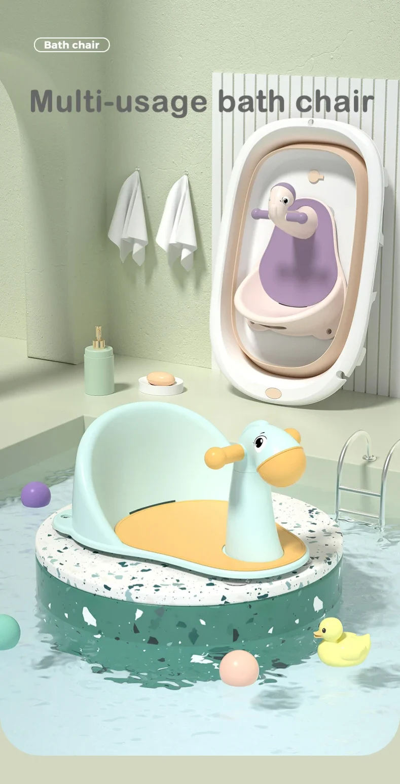 Asiento de baño instalado en bañera mostrando su forma ergonómica