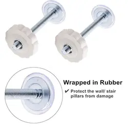Kit de tornillos de acero para barrera de seguridad infantil