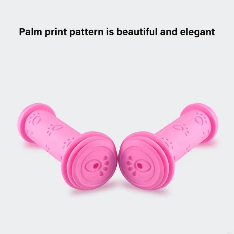 1 par de empuñaduras de goma para manillar de bicicleta, antideslizantes, impermeables, para triciclo, Scooter, manillar para niños, manillar de ciclismo - imagen 4