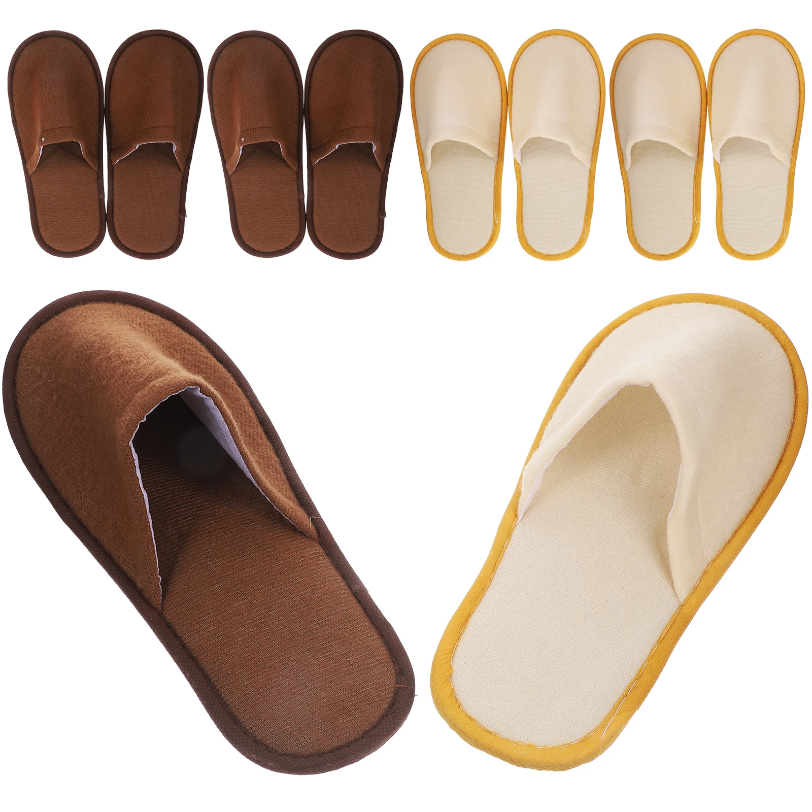 Zapatillas de lana Coral para niños, desechables, suaves, transpirables, para Hotel, hogar, Spa, invitados, zapatillas de viaje para interiores, casa práctica - imagen 5