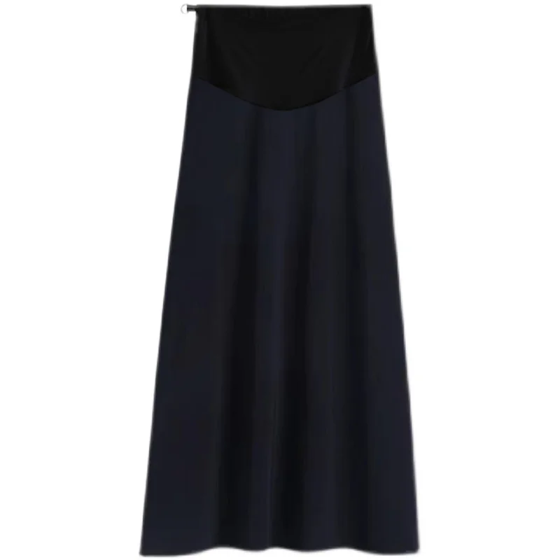Falda maternity con cintura elástica para embarazadas – Primavera y verano - imagen 5