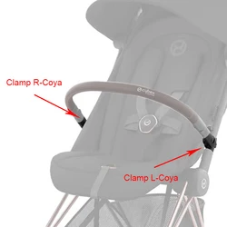 Cybex Coya Abrazadera para barra de parachoques de cochecito