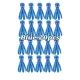 Blue-20pcs