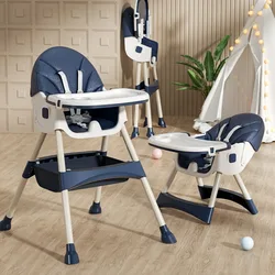 Silla de comedor para bebé reclinable y regulable tipo mecedora