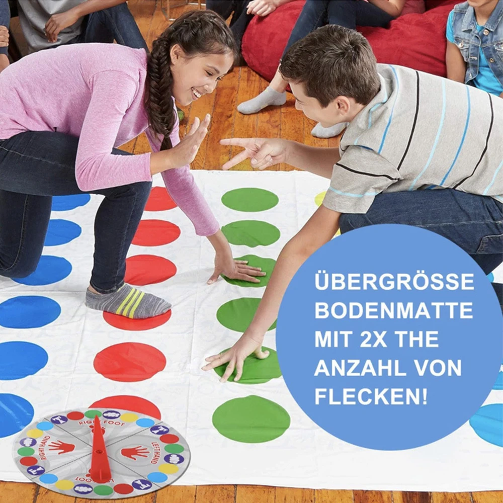 Twister de fiesta familiar: juego interactivo para niños y grupos - imagen 4