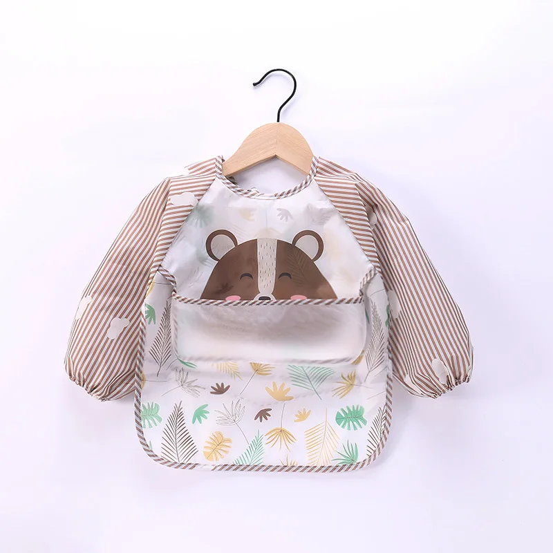 Babero impermeable para bebé con divertido estampado - imagen 5