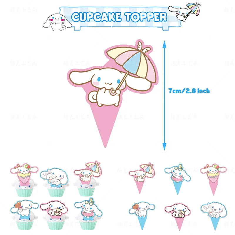 cupcake topper 12pcs
