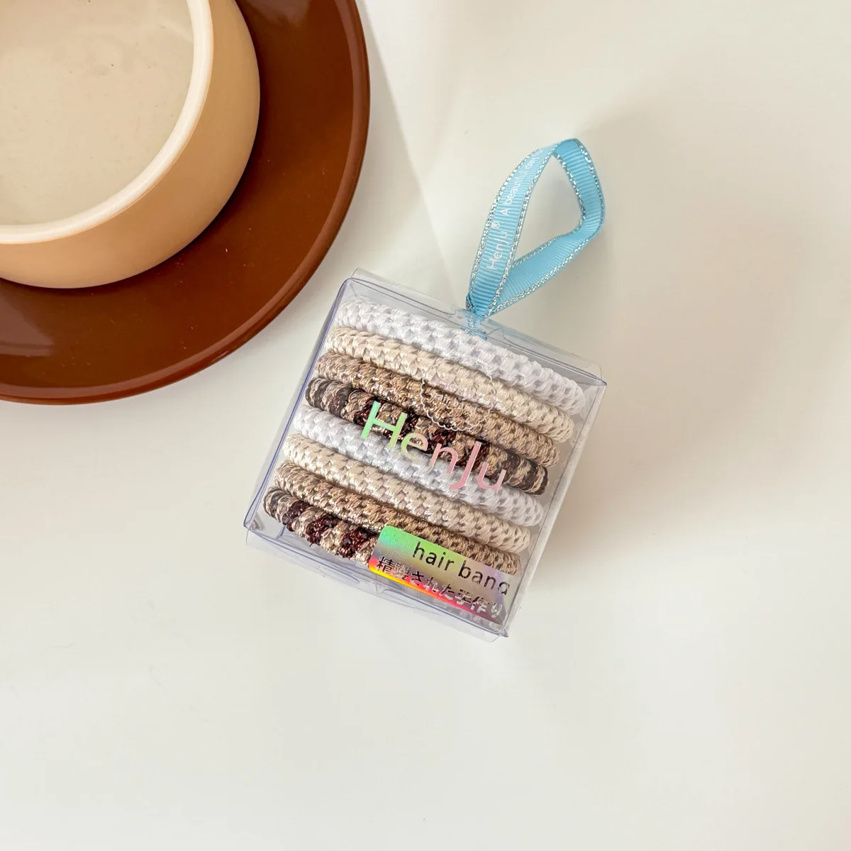 Diadema trenzada de Color para niña, pasadores con cabeza de bola, tocado de cola de caballo, accesorios para el cabello para niña y niño - imagen 5