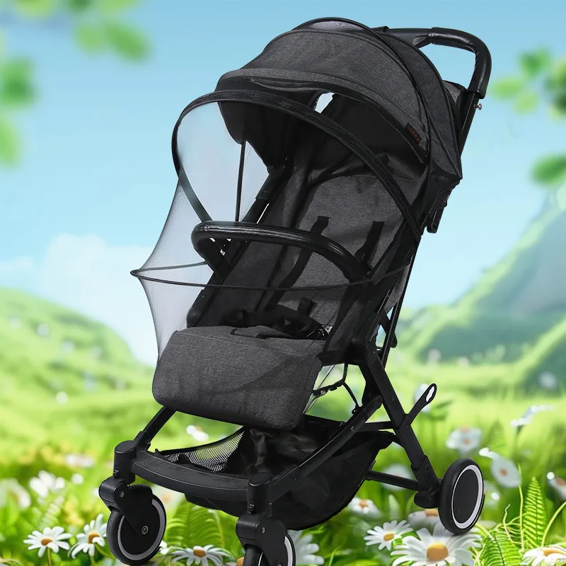 Mosquitera con cremallera para cochecito – Malla transpirable - imagen 3