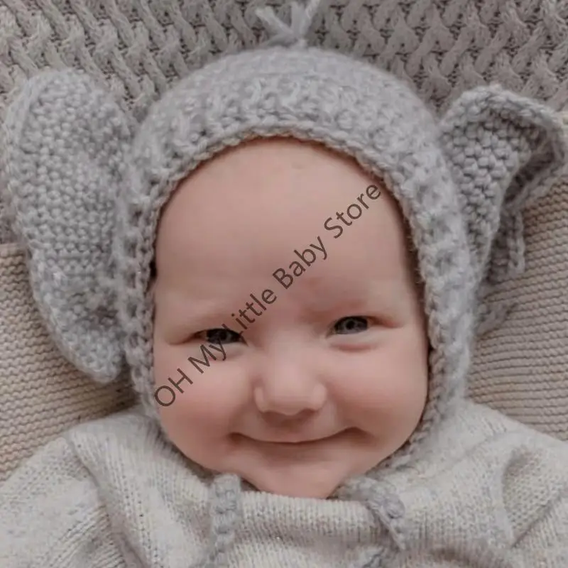 M76C Cartoon Animal Temas Temas Animales Capas Fotografía recién nacidos Lindas Oídos Bonnet - imagen 5