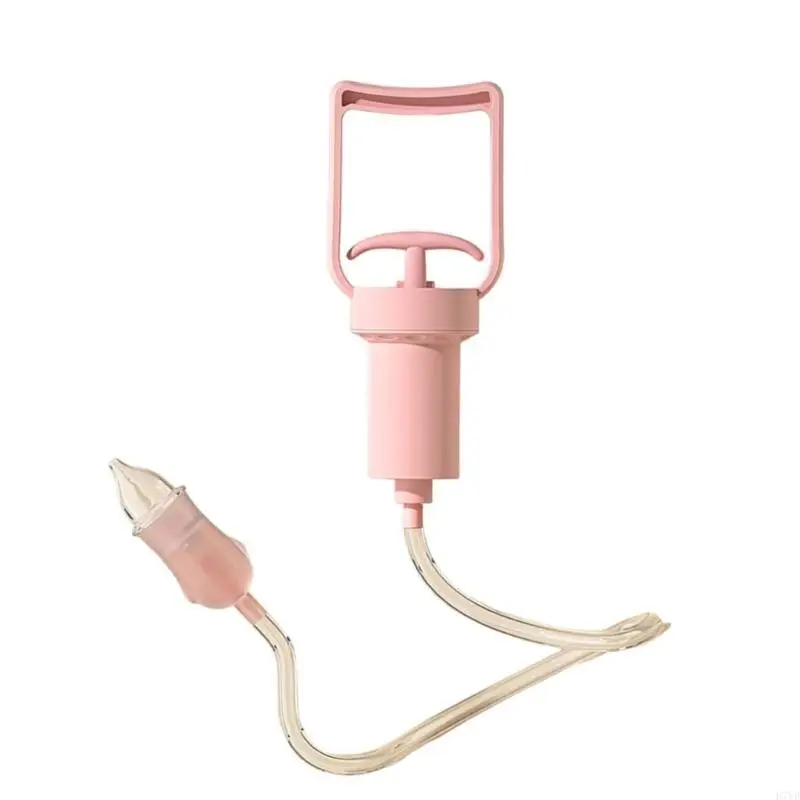Limpiador nasal portátil para bebés D7YD, herramienta succión líquida para nariz fácil usar para bebés - imagen 2