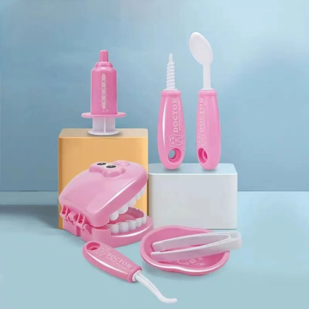 9 unids/set niños educación temprana médicos simulados juego de rol cepillado Oral práctica dientes modelo Montessori - imagen 4