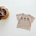 brown tee