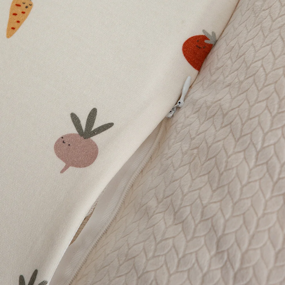 Cuna portátil para bebé colecho cálida beige de invierno - imagen 2